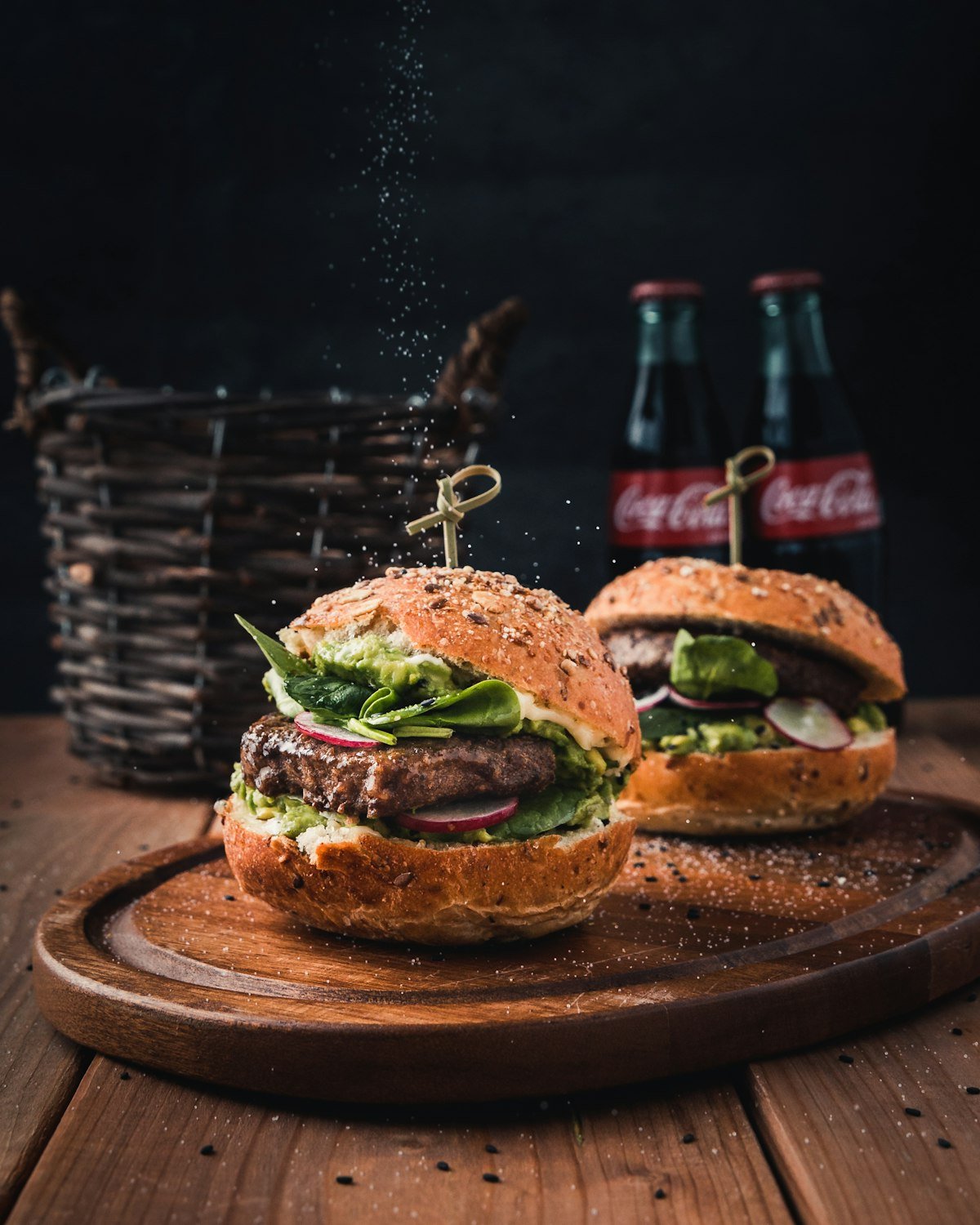 BURGO signature cheesy burger with dripping cheese